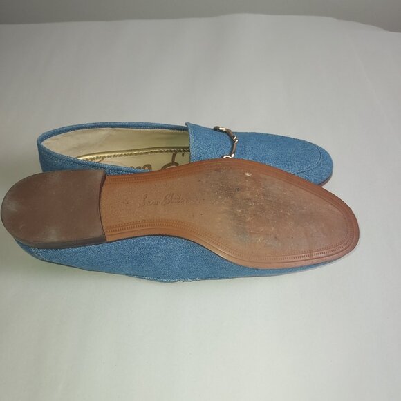 Sam Edelman " Loraine" washed Indigo Loafer. - Picture 6 of 6
